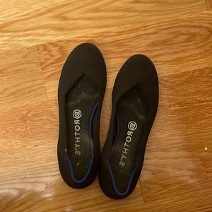 Black ballet flat Rothy’s - size 8